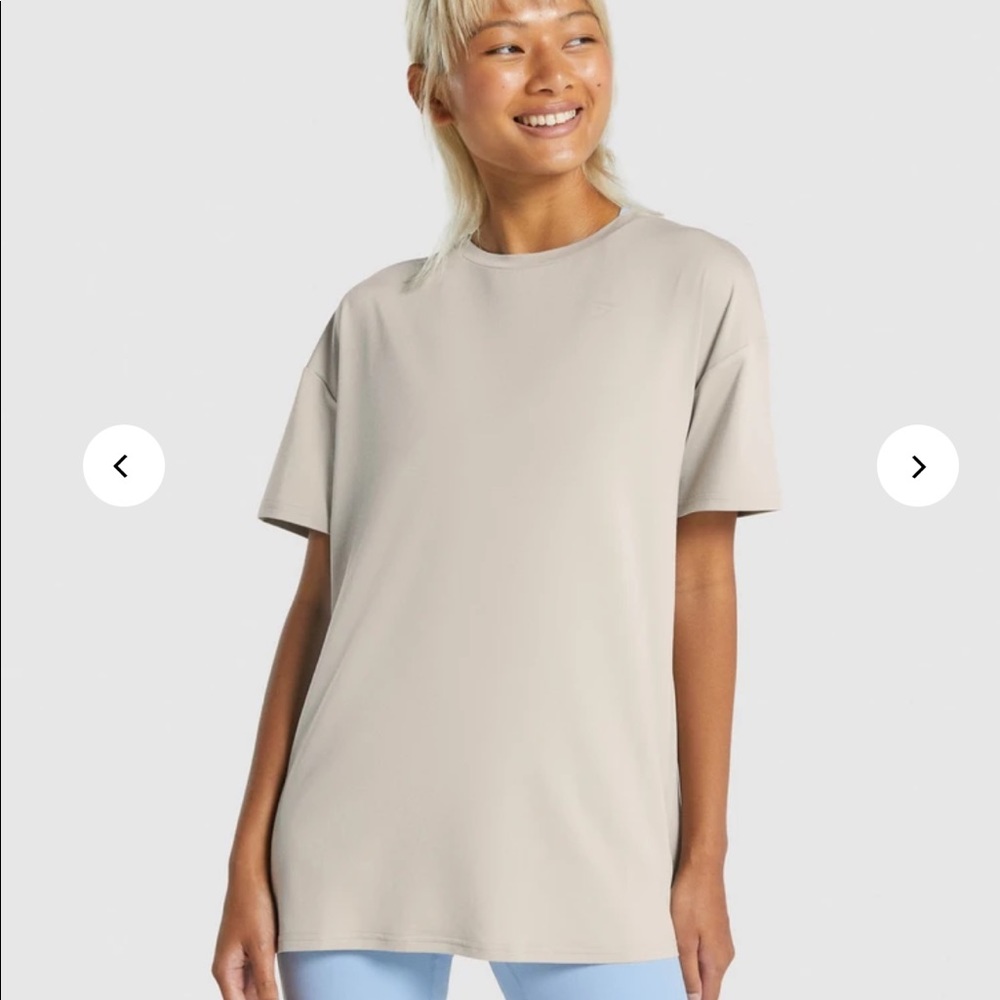 Whitney Simmons Oversized shirt